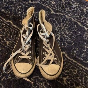 Black converse high tops